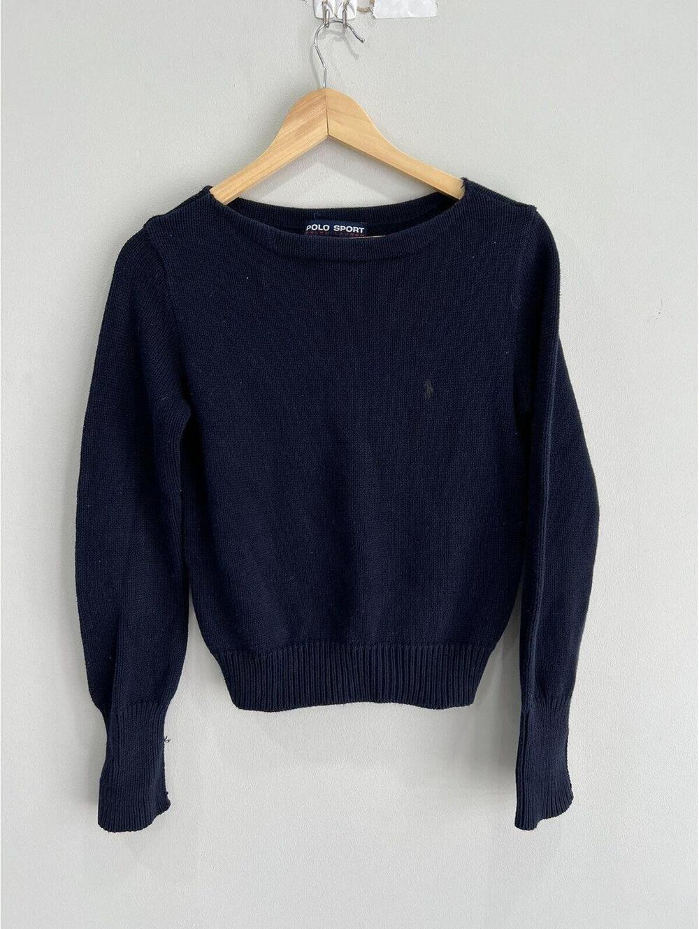 Vintage Womens Ralph Lauren Polo Sport Knit Sweater crewneck